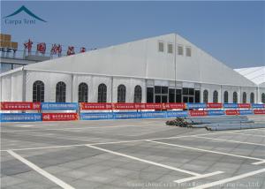 China Flame Resistant Commercial Exhibition Tent 30m*60m White Marquee Tent factory