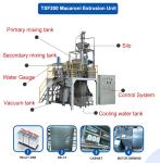 Macaroni Pasta Manufacturing Making Processing Line Machine for Food and 35kw