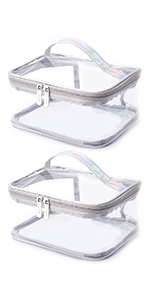 traveling clear bag
