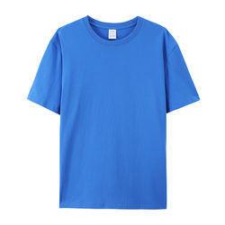 Summer Cotton Mens T-Shirt Short-Sleeve Man T Shirt Short Sleeve Pure Color S