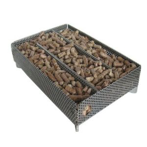 Square Shape Rectangle BBQ Smoke Generator Sawdust Punch Hole