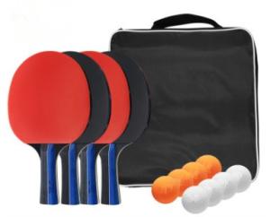 China 5 Layer Black Plywood EVA 1.8mm Table Tennis Rackets factory