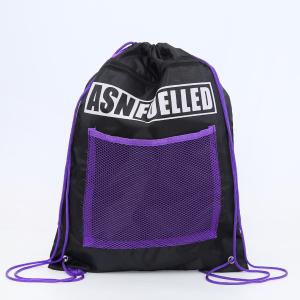 China Custom Sports Gym Nylon Breathable Drawstring Packaging Bags factory
