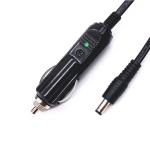 PVC Insulation Car Cigarette Lighter Cable 12V DC 5.5mm * 2.1mm Low Voltage