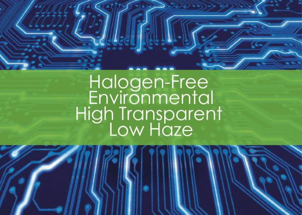 PET Material Flame Resistant Security Film Halogen Free For Printing And