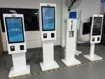 Interactive Self Service Kiosk 21.5 32 Inch Floor Standing Touch Screen POS