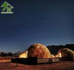 Good Ventilation Strong Steel Frame camping Dome Tent For Desert Resorts
