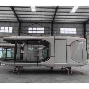 China Main Structure Galvanized Light Steel Frames Prefab House Villa for Space Capsule factory