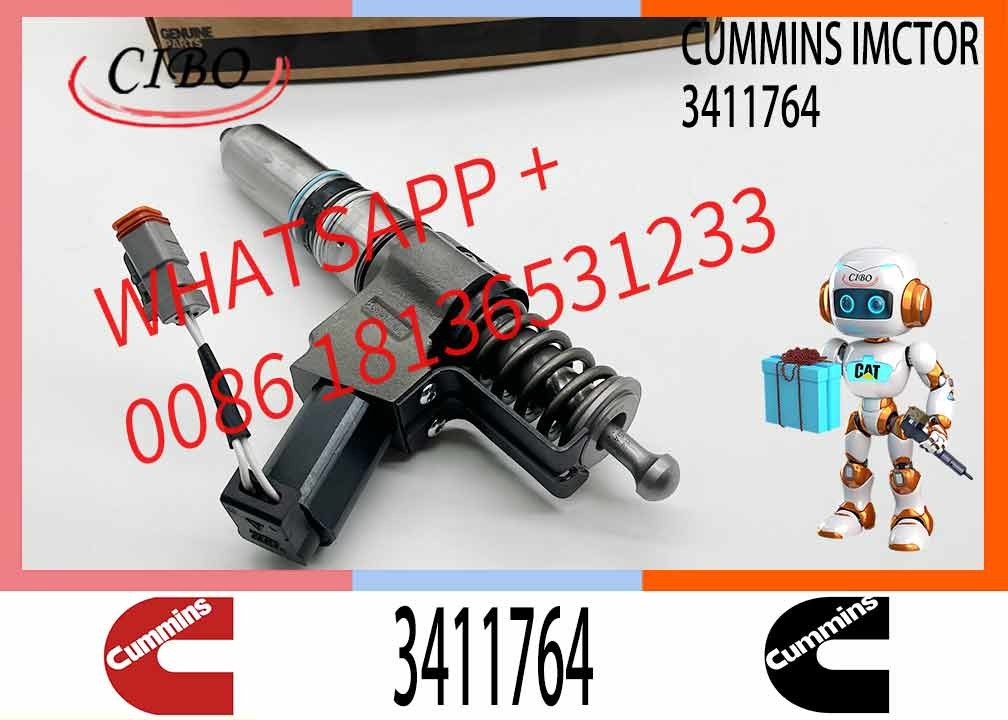 Neutral 3411767 Common Rail Injector 3411764 Fuel Injector Assembly For Engine N14 4BT 6BT M11 NT855 K19 3411764