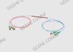 Fiber Optic ST Connector 1×2 Ratios Wideband Optical Couplers
