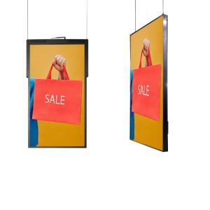 China 43/49/55/65/75 Inch Hanging Window Display 4k Hd Resolution factory