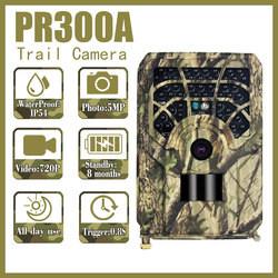 China PR 300A Hunter Trail Camera 30FPS IP54 Waterproof TF Card 720p factory