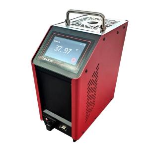 China DTG Series Portable Dry Block Temperature Calibrator Red Color and Stable Performance factory