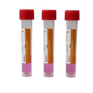 China 10ML Hospital Tools And Equipments Viral Virus Sampling Specimen Collection Tube factory