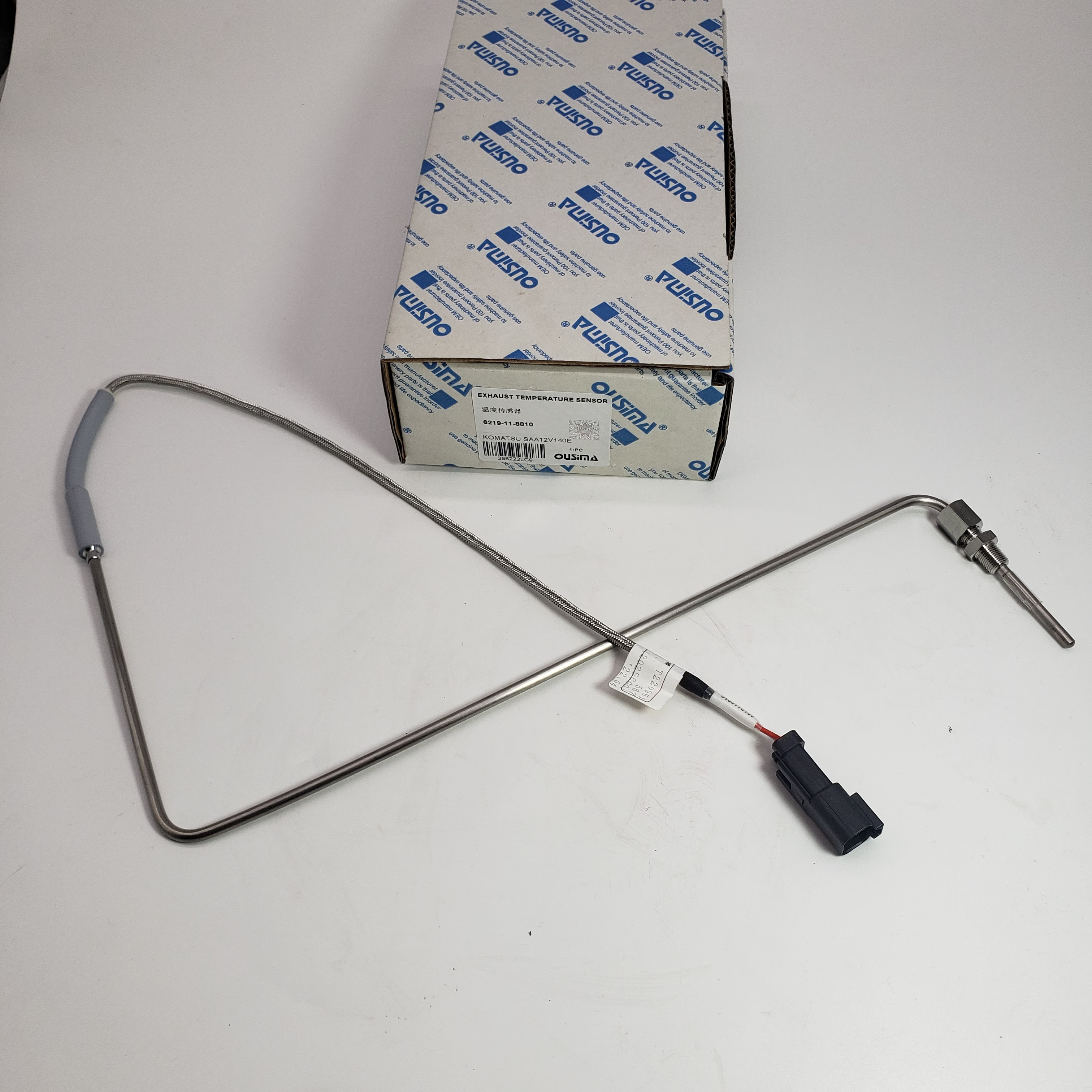 Exhaust Temperature Sensor 6219-11-8810 For KOMATSU SAA12V140E