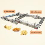 200kg/Hour Potato Chip Fries Production Line Machine for Bakery and Food