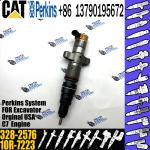328-2576 Perkins Diesel Injector Caterpillar C9 Injectors For CAT Excavator