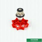Plastic ABS Handle For Stop Valve Top Parts With Brass Cartridges