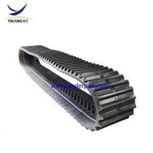 China Morooka dumper undercarriage parts 600x100x80 rubber track with factory price factory