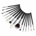 Eco Friendly mixed hair Essential Makeup Brushes Set Professional handmade
