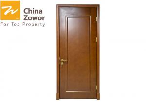China Custom Made Fire Rated Interior Doors / Residential Apartment Solid Wood Internal Fire Doors on sale