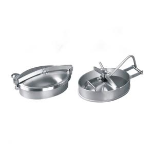 China Sight Glass Circular Elliptical Water Tank Manhole Cover factory