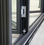 Grey Aluminium Bifold Doors Low Maintenance and Clear Glass Options for High