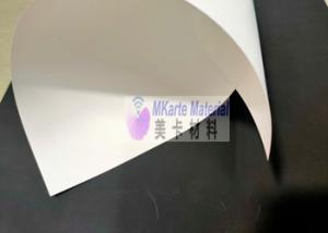 China Plastic Card Core Sheet PETG Plastic Card factory
