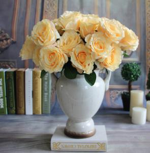 China UVG Hot New Products for 2016 Artificial Flower Rose Bud Wedding Decorating factory