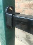 Customized Black Zinc Steel Metal Garrison Fence Panels Maintenance Free