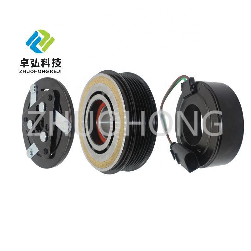 JH-COPUDZ015 6PK 115MM 12V Auto AC Compressor Pulley Clutch Kit for POLO CROSS 6R 1.6
