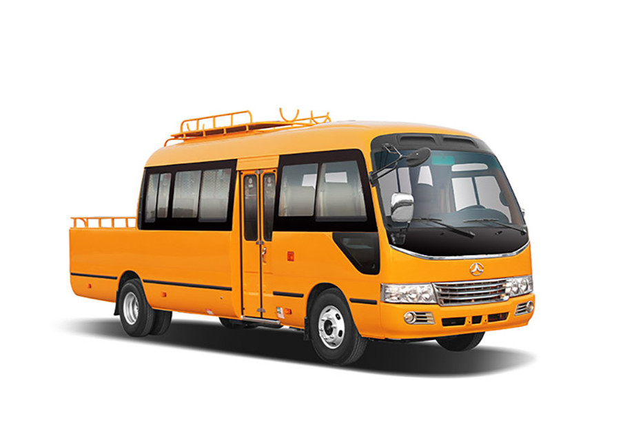 Jiangling Jingma 10-19 passenger and cargo transport vehicle engineering vehicle diesel two-wheel drive 4×2 manual trans