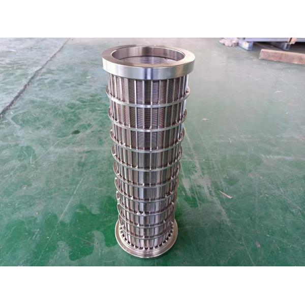 China Durable Wedge Wire Screen with Galvanizing and Customizable Options factory