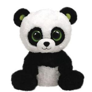 China Stuffed Plush Toys Stuffed Panda with Color Eye on sale