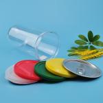 Clear Round Honey 750ML Easy Open Plastic Food Cans