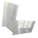 Custom CNC Machined Stainless Steel Aluminum Metal Fabrication Parts Sheet Metal