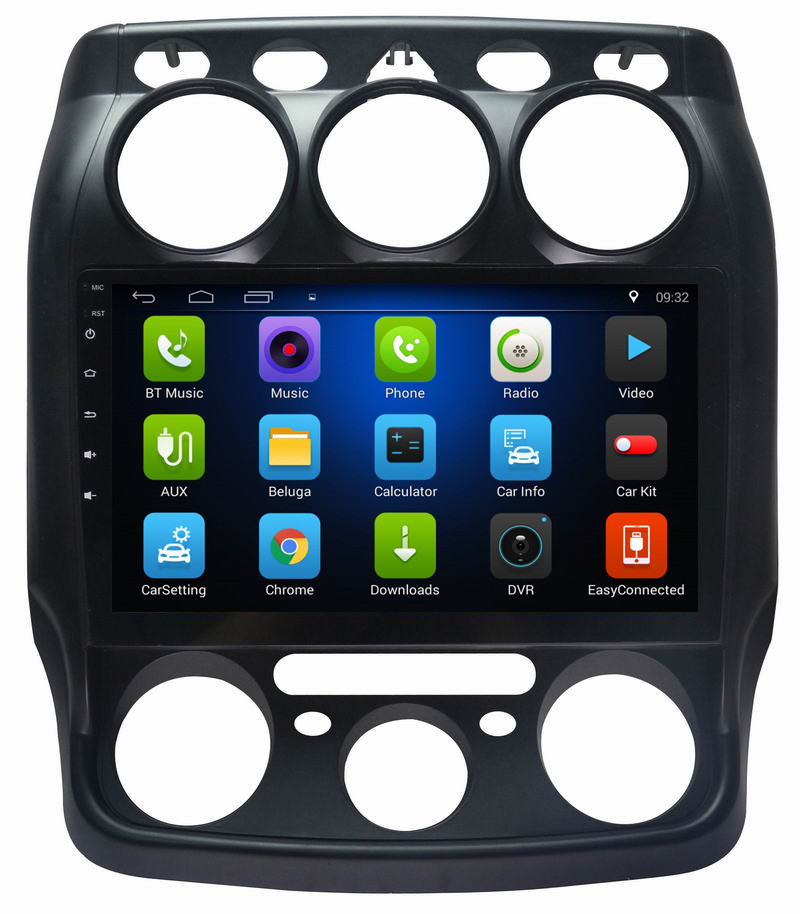 Ouchuangbo autoaudio gps navi touch screen android 8.1 for Wuling HongGuang support USB SWC AUX wifi 4*45 Watts
