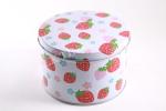 Round Christmas Gift Tin Boxes,Metal Tin Box For Candy/Chocolate/Cookies