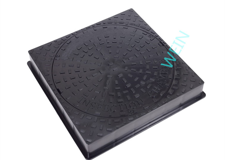 EN124 Standard Round Cast Iron Manhole Cover For Municipal L Construction