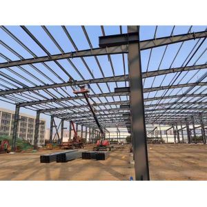 China Prefabricated Garage Steel Structure Building Construction Steel Structure Building on sale
