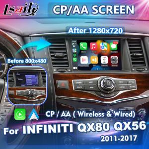 China Wireless Android Auto Carplay 8 Inch HD Screen for Infiniti QX80 QX56 2011-2017 factory