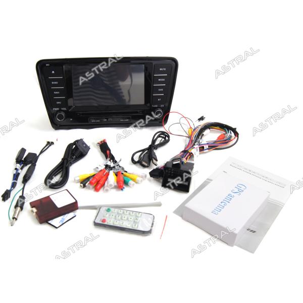 BT Radio 2014 Volkswagen Skoda Octavia A7 Central Multimidia GPS with GARMIN PAPAGO NAVITAL maps