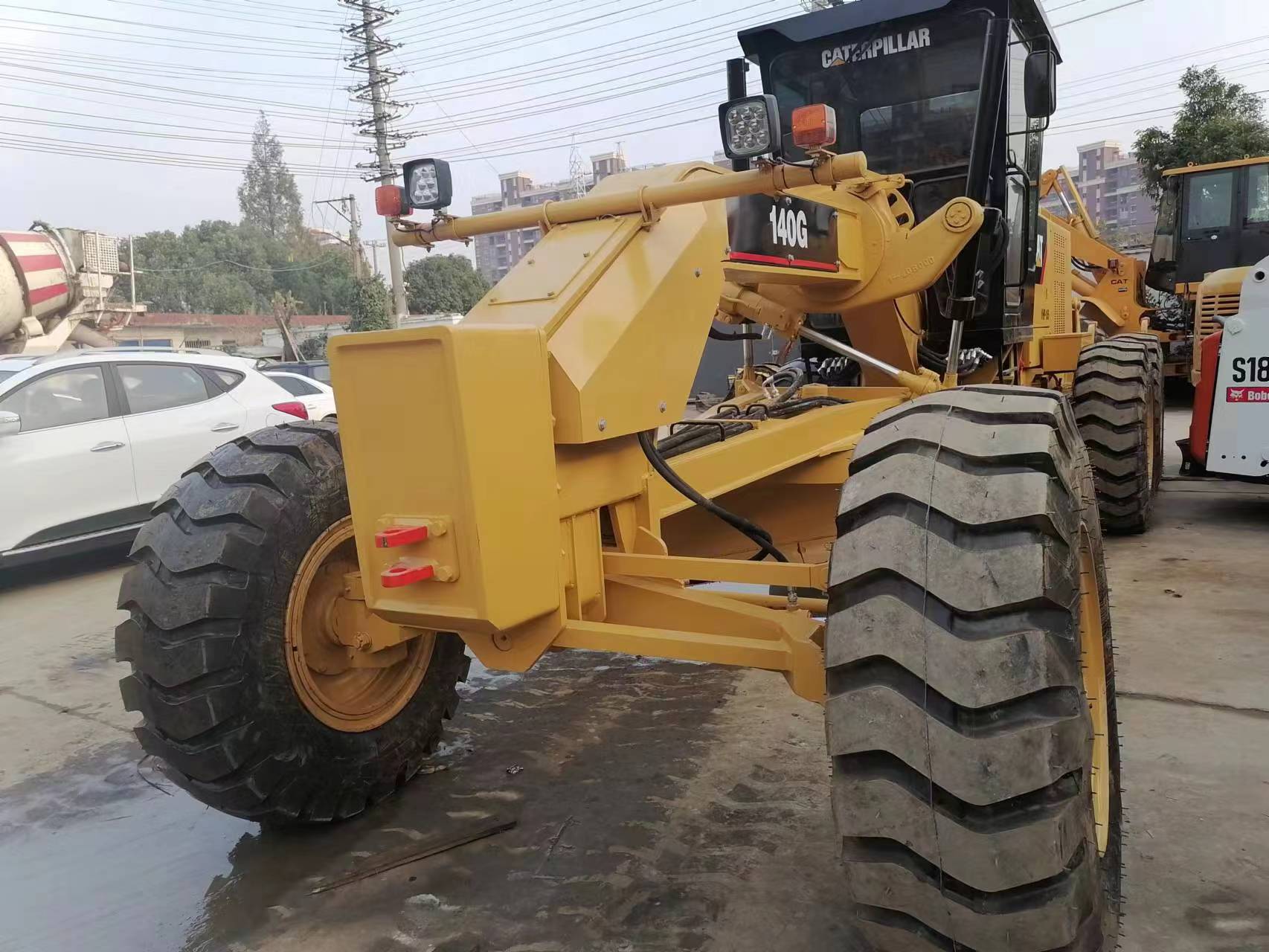 Japan Made Food Shop Caterpillar 140G Motor Grader Working Diameter 1626mm Hydraulic Pump