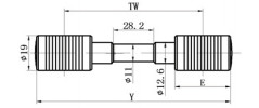 Precise Roving Frame / Spinning Machine Top Roller / Loose Boss Roller Spinning Machine Part