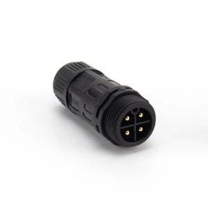 China Electrical Screw Waterproof Power Connector 2 Pin M20 20A Male Female factory