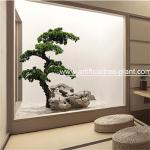 Craft Mini Pine Small Fake Evergreen Trees For Hotel Hall Environmental