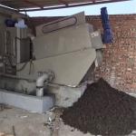 Sewage Treatment Screw Press Sludge Dewatering Machine Carban Steel