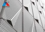 Contemporary Aluminium Decorative Screens For Office Building Wall Cladding