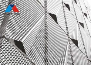 China Contemporary Aluminium Decorative Screens For Office Building Wall Cladding factory