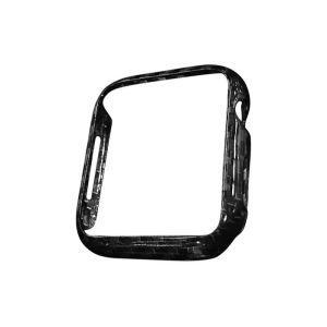 Antifingerprint Glossy Carbon Fiber Apple Watch Case